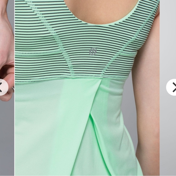 Lululemon Tank Top "Take Me" with Pull-tie Bottom String Sz 10 - Picture 2 of 12